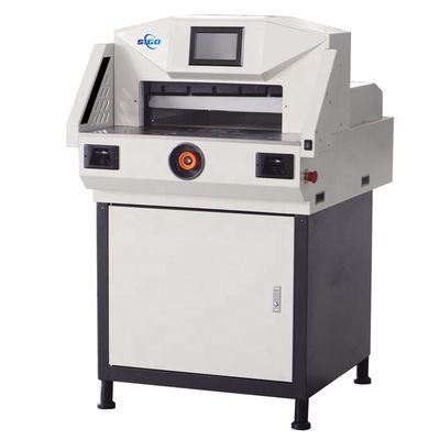 品質  4908B Guillotine Cutter 490mm Paper Cutting Machine With Touch Screen 490*490mm (19.3"*19.3") 工場